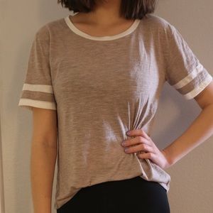 SOLD  varsity style tee